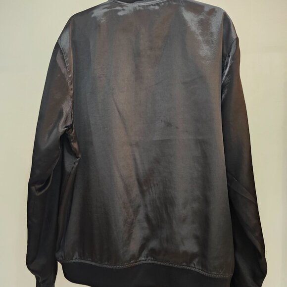 Puma Black Reversible Zip-Up Jacket (Bomber-style) - Picture 3 of 8